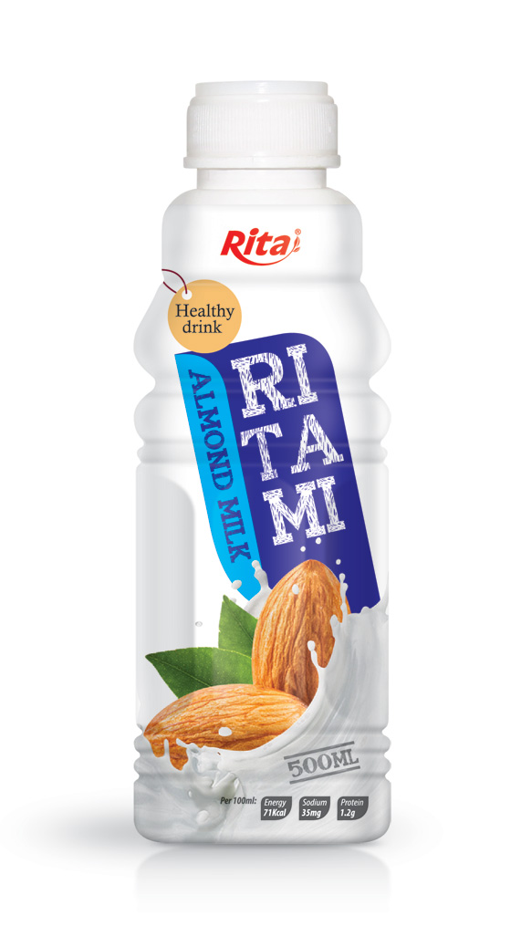 500ml PP bottle Almond Milk